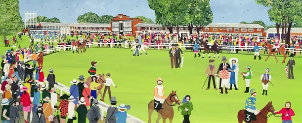 Ascot - das Paddock
